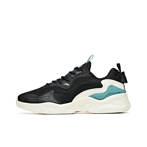 ANTA Амортизирующие шоки противоскользящий устойчивый к истиранию дышащий низкий топ повседневная обувь для мужчин