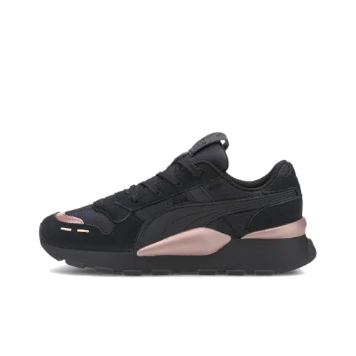 PUMA RS 2,0 MONO Металл Низкий Топ Повседневный Женский Черный Розовый