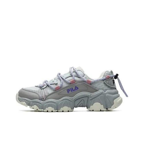 FILA FUSION Низкий Топ Casual Женский Белый Серый