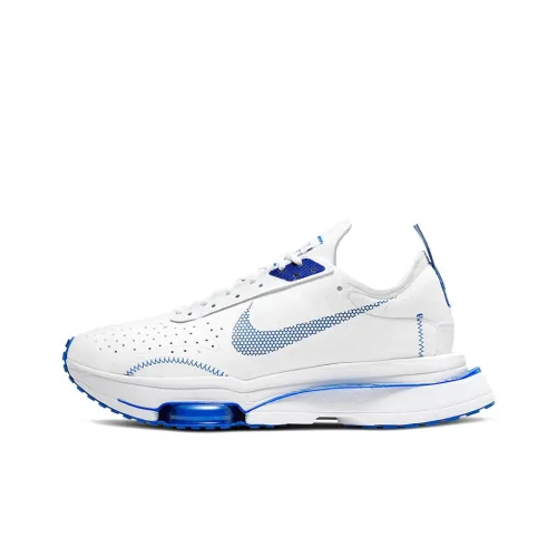 Nike Air Zoom Тип Амортизаторы Slip-resistant устойчивые к истиранию дышащие низкий топ повседневная обувь мужской синий белый