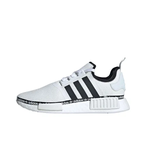 Adidas Originals NMD_R1 Амортизирующие шоки Slip-resistant Низкий топ Casual Унисекс Белый