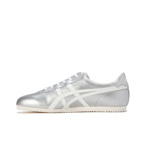 Onitsuka Tiger Tai Chi Slip-resistant Low Top Casual Shoes Unisex Silver Onitsuka Tiger Тайцзи Противоскользящий Низкий Топ Повседневная Обувь Унисекс Серебряный