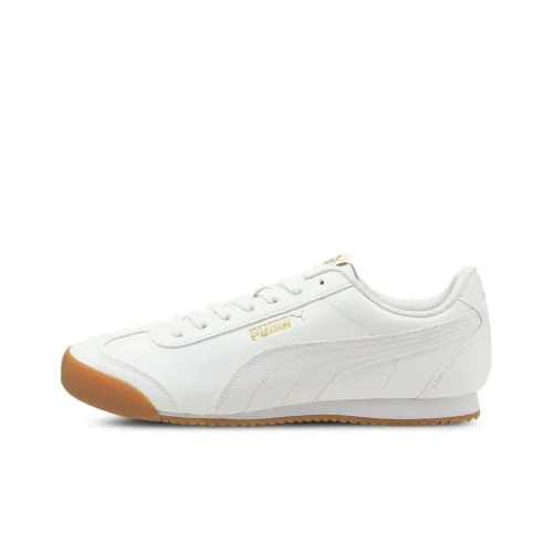 PUMA Turino FSL Амортизация Устойчивость к истиранию Покрытие Поддержка Низкий Топ Повседневный Унисекс Белый