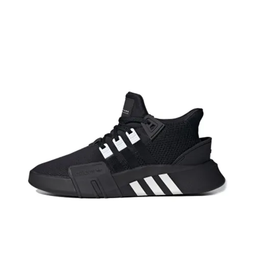 Adidas Originals Eqt Bask Adv Дышащий и Устойчивый к Сцеплению Низкий Топ Кэжуал Унисекс Черный Белый