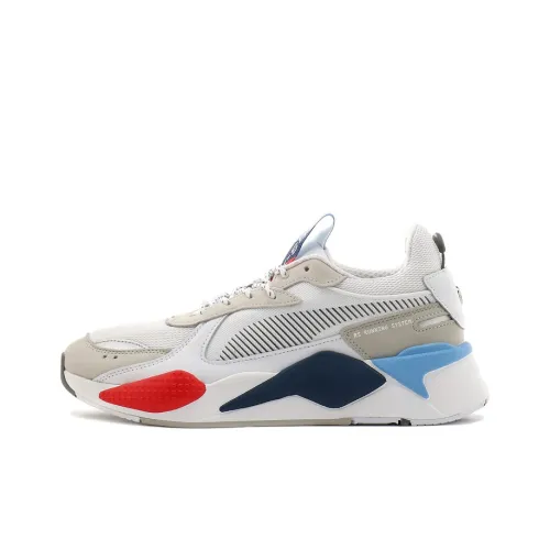 PUMA RS X Bmw Mms Low Топ Повседневная обувь Мужская Белый Серый