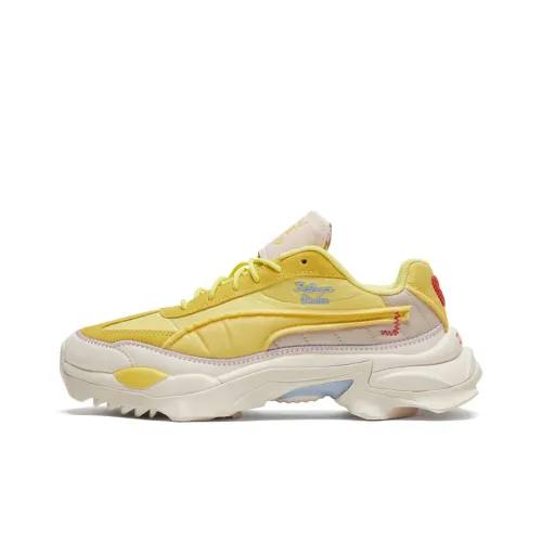 KIDSUPER STUDIOS X PUMA Nitefo Low Топ Кэжуал Унисекс Желтый