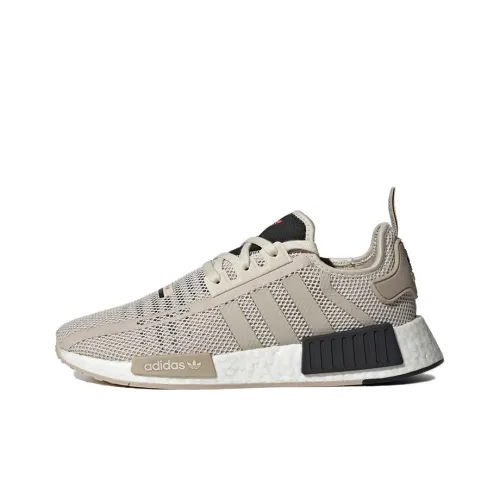 Adidas Originals NMD_R1 Slip-resistant Abrasion-resistant Low Top Спортивная Повседневная Обувь Унисекс Бежевый Черный