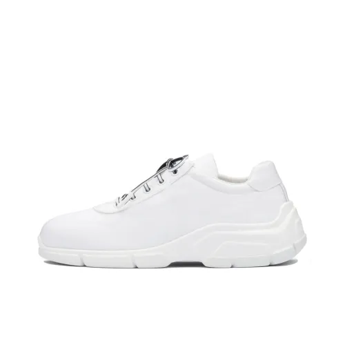 PRADA Повседневный Низкий Топ Женский