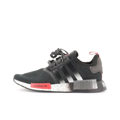 Adidas Originals NMD_R1 Дышащий Низкий Топ Casual Унисекс Черный Красный