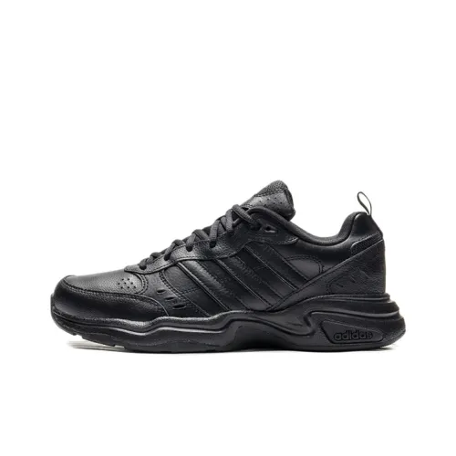 Adidas Neo Strutter Shock Absorbers Slip-resistant Low Top Casual Men's Pure Black