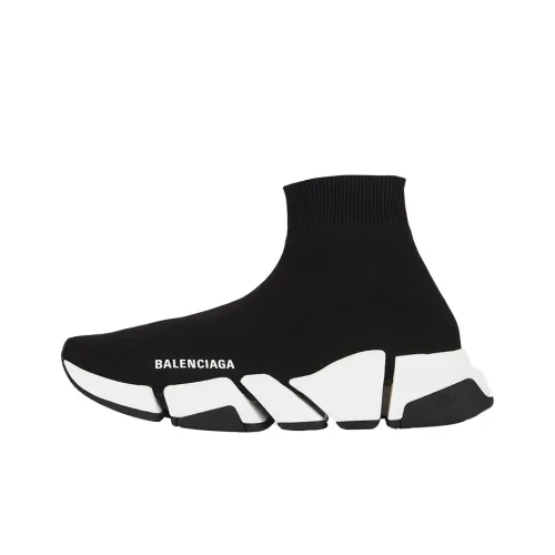 Balenciaga Speed 2,0 High Топ Повседневная обувь Мужская Черная