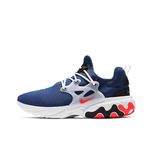 Nike React Presto Rabid Панда Низкий Топ Спортивная Повседневная Обувь Мужская Белый Синий