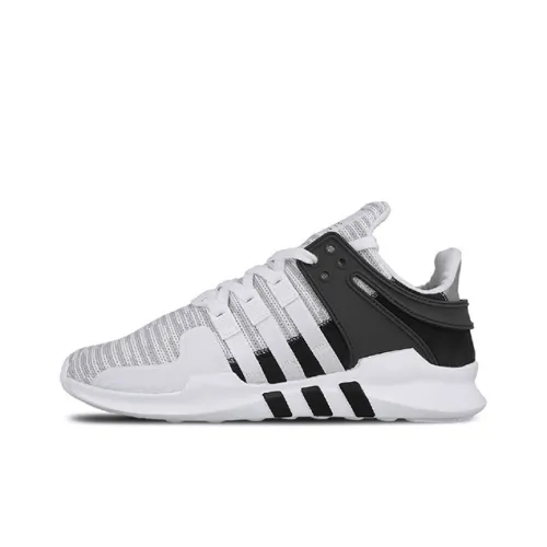 Adidas Originals EQT Support ADV Slip Lightweight Low Top Kids Lifestyle Shoes Unisex Black White