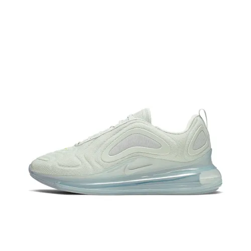 Nike Air Max 720 Светлый костный амортизация поддержка низкий топ повседневный унисекс зеленый серый