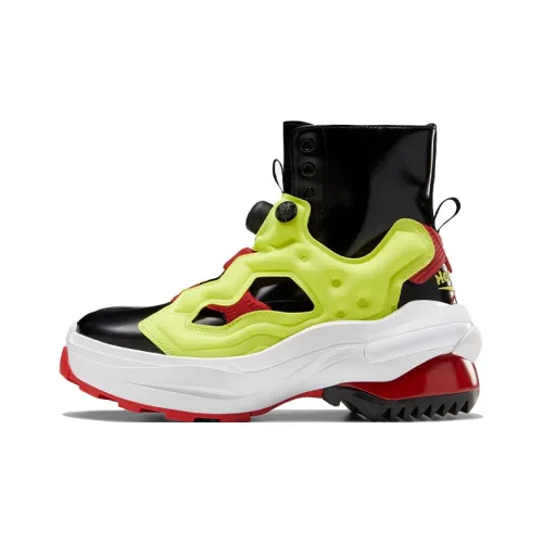Maison Margiela x Reebok Instapump Fury High Топ Повседневная обувь Унисекс Желтый
