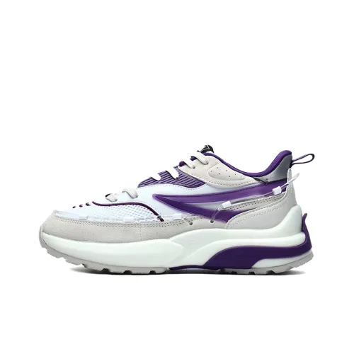 FILA FUSION Низкий Топ Casual Женский Фиолетовый