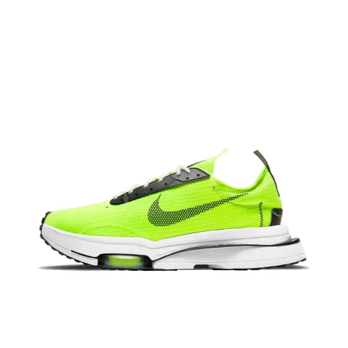 Nike Air Zoom Тип Вольт Амортизаторы Устойчивые к истиранию Низкий Топ Повседневный Мужской Неоново-зеленый