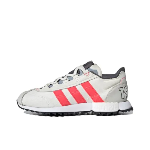 Adidas Originals SL 7600 Противоскользящий Устойчивый к истиранию Низкий Топ Casual Унисекс Серый Красный
