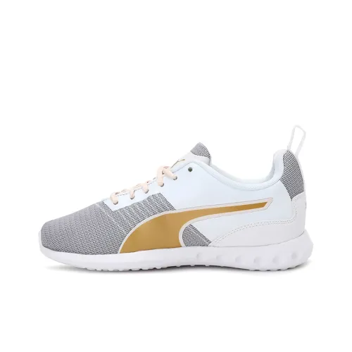 PUMA Carson Pro Idp Softfoam Low Топ Повседневная обувь Женская Серый Белый