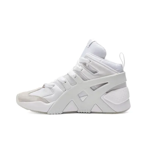Onitsuka Tiger Big Logo Trainer Амортизаторы Slip-resistant Abrasion-resistant Низкий топ Повседневная обувь Unisex Белый