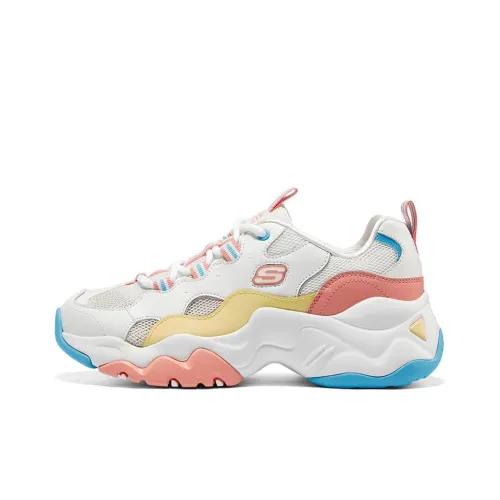 Skechers D'LITES 3,0 3,0 D'Lites 'Bouncy Beige' Низкий Топ Повседневная Обувь Женская Многоцветная