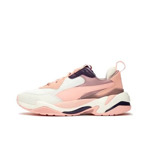 PUMA Thunder Low Топ Повседневная обувь Женская Розовая Белая
