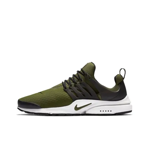 Nike Air Presto Legion Зеленый Устойчивый к истиранию Низкий Топ Повседневная обувь Мужская Зеленый