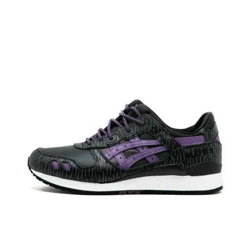 Asics Gel Lyte 3 Atmos Midnight Tokyo Устойчивый к истиранию Низкий Топ Беговые кроссовки Унисекс Черный Фиолетовый