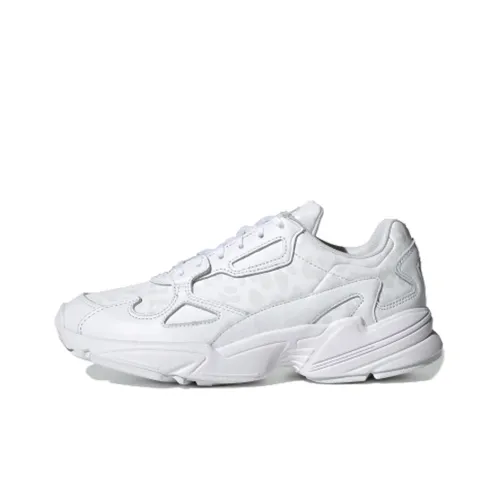 Adidas Originals Falcon Anti-slip Lightweight Low Top Повседневная обувь Женская Белая