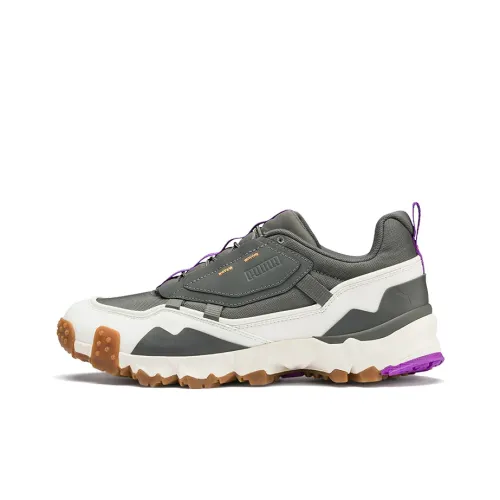 PUMA Trailfo Overland MTS Низкие Кроссовки Спортивные Женские Армейский Зеленый Хаки Фиолетовый