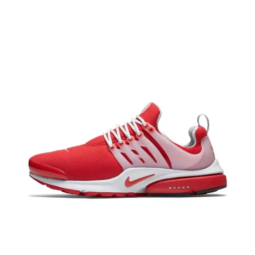 Nike Air Presto Comet Красный Slip Resistant Abrasion Resistant Легкий Низкий Топ Повседневная обувь Унисекс Белый Красный