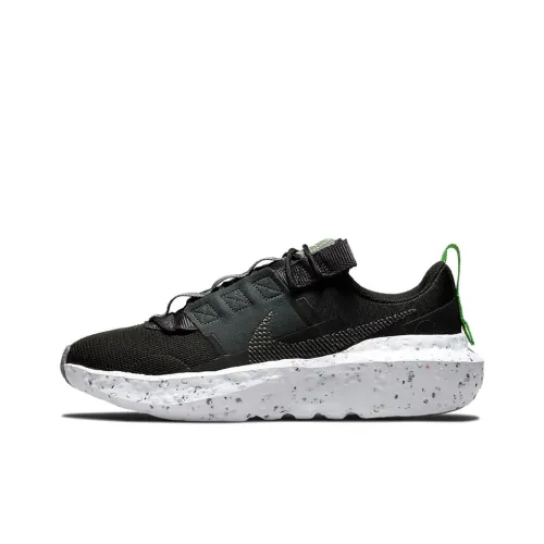 Nike Crater Impact Shock Absorbers Slip-resistant Breathable Low Top Casual Women's Black Gray Найк Крэйтер Импакт Шок Абсорбер Слип-Резистент Дышащий Низкий Топ Повседневный Женский Черный Серый