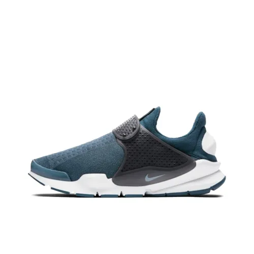 Nike Sock Dart Устойчивый к истиранию Низкий Топ Повседневная обувь Мужская Синий Черный Белый