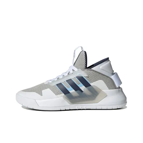 ADIDAS NEO BBALL90S Низкий Топ Casual Женский Серый Белый Синий