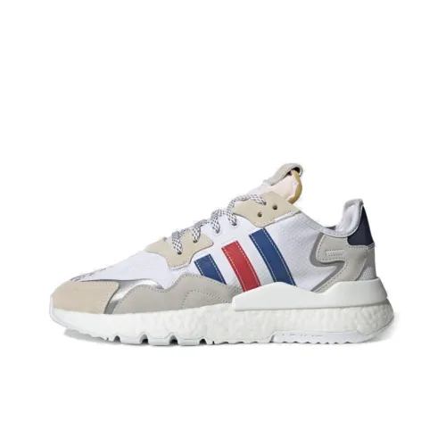 Adidas Originals Nite Jogger Шокабойеры Резистентная Низкая Юбка Топ Кэжуал Унисекс Красный Синий