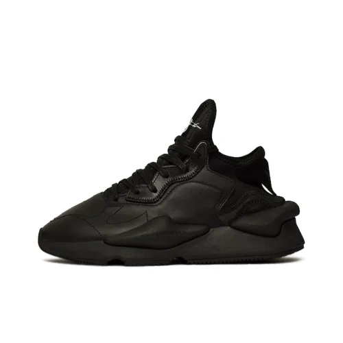 Y 3 Y 3 Kaiwa Амортизаторы Slip-Resistant MID Топ Спортивная Повседневная Обувь Унисекс Черный