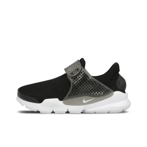 Nike Sock Dart Амортизаторы Slip-resistant Низкий Топ Casual Женские Черный Серый