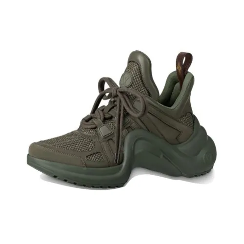 LOUIS VUITTON Archlight 1,0 Low Топ Спортивная повседневная обувь Женская Яшма