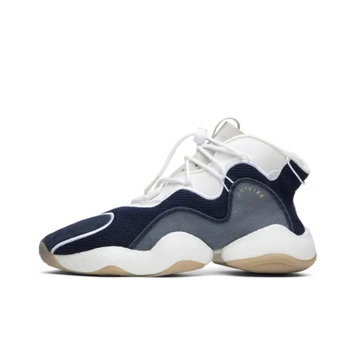 Adidas Originals Crazy BYW Нескользящий Легкий Высокий Топ Повседневный Мужской Синий Белый