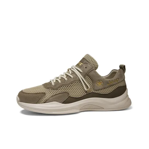 Jeep Низкий Топ Повседневная Обувь Мужская Хаки