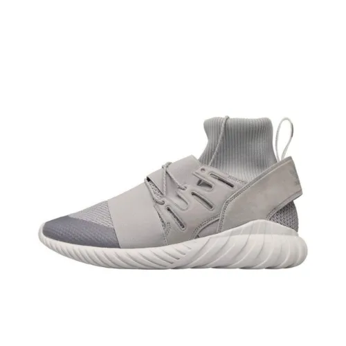 Adidas Tubular Doom Adventure Зимний GREY Два Амортизирующего Покрытия Высокий Верх Повседневная Обувь Унисекс Серый Оттенок 2