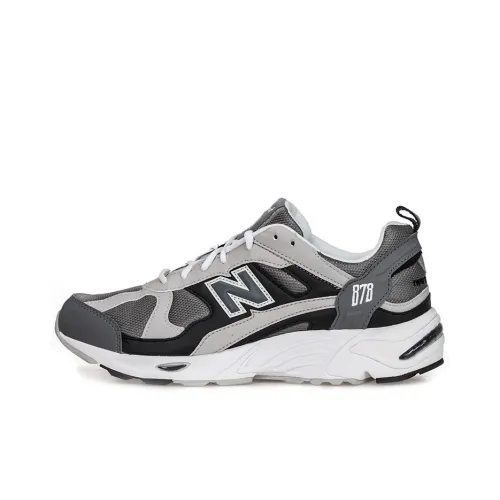 New Balance NB 878 Low Топ Casual Унисекс Серый Черный