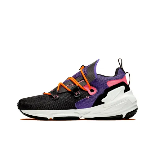 Nike Zoom Moc Амортизация Низкий Топ Casual Мужской Черный Фиолетовый