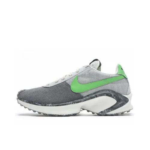 Nike D MS X WAFFLE Амортизация Низкий Топ Casual Мужской Серый Зеленый