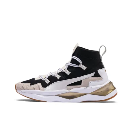 PUMA LQDCELL Высокий Топ Повседневная Обувь Женская Черное Золото