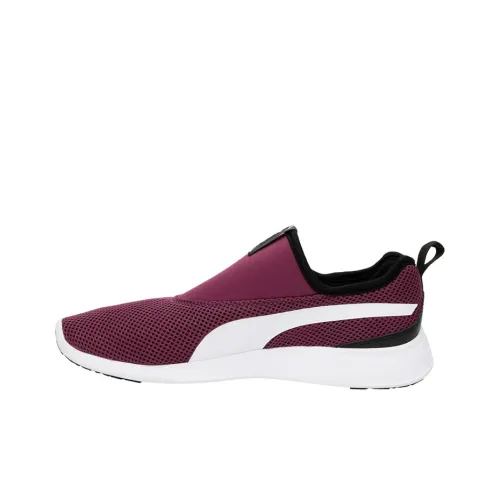 PUMA ST Evo v2 Slip-On Амортизация Легкий Низкий Топ Повседневная Обувь Женская Темно-фиолетовый
