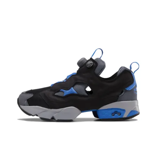 Reebok Instapump Fury Амортизация Поддержка Низкий Верх Повседневная Обувь Унисекс Черный Синий