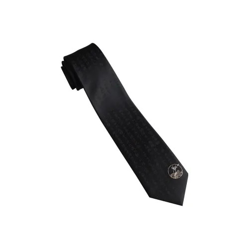 FREE RABBITⅡ Галстуки Черный Унисекс