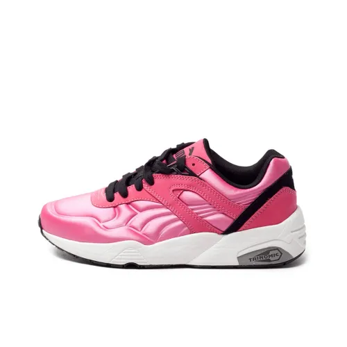 PUMA R698 Trinomic Low Топ Casual Унисекс Розовый Белый