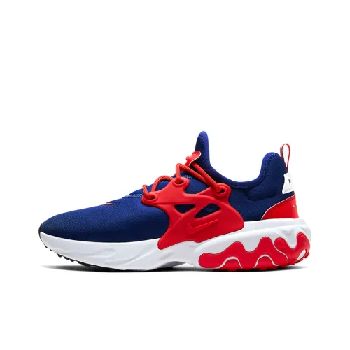 nike Presto Shock Absorbers Slip-resistant Low Top Повседневная обувь Мужская Синий Красный